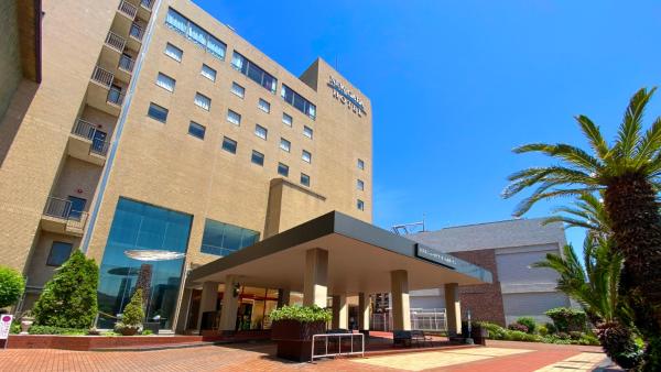 A la foto es mostra l'objecte Hotel New Gaea Omuta Garden situat a la ciutat de Ōmuta.