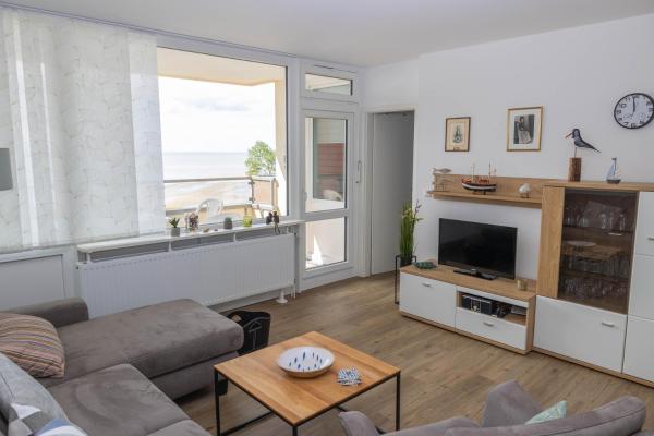 Op de foto is het object Haus Uthlande Haus Uthlande Whg 33 Küstenliebe te zien, gelegen in de stad Südstrand.
