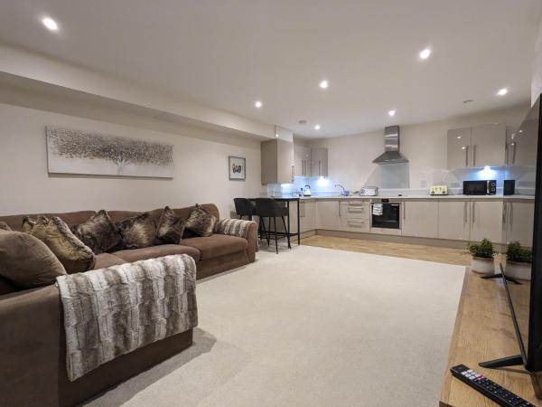 A la foto es mostra l'objecte Stunning 2-Bed Apartment in Stevenage, Sleeps 5 with free Private Parking situat a la ciutat de Cottered.