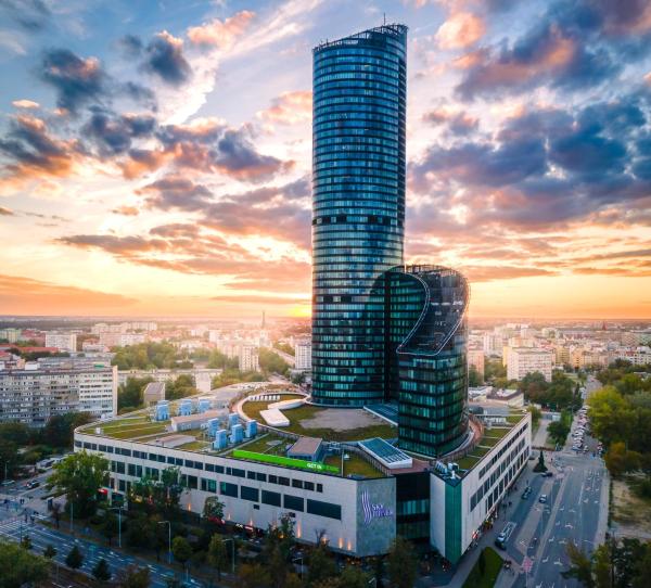 Nella foto è visibile l'oggetto Apartamenty Sky Tower situato nella città di Breslavia.
