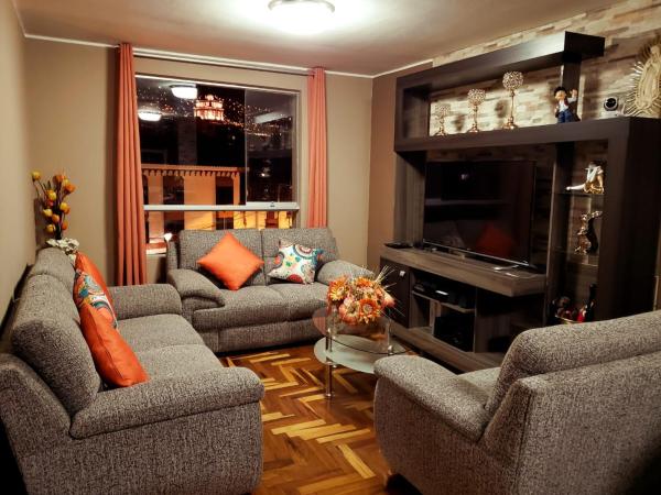 På billedet ses objektet PRIVATE APARTMENT IN THE HISTORICAL CENTER OF CUSCO beliggende i byen Cusco.