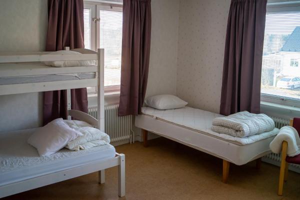 A la foto es mostra l'objecte Semesterboende med Gym & Vackra vyer situat a la ciutat de Hackås.