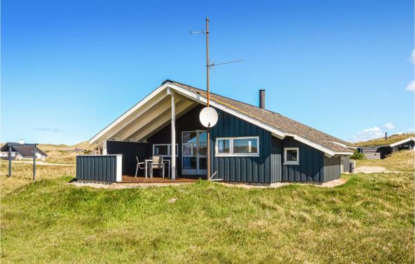 Na fotografii je vidět objekt Holiday Home Klægdalen Ringkøbing Xii nacházející se ve městě Kryle.
