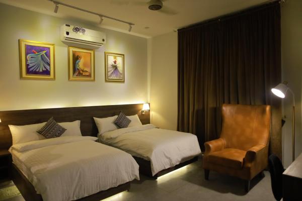 På bildet vises objektet Sunset BnB som ligger i byen Karachi.