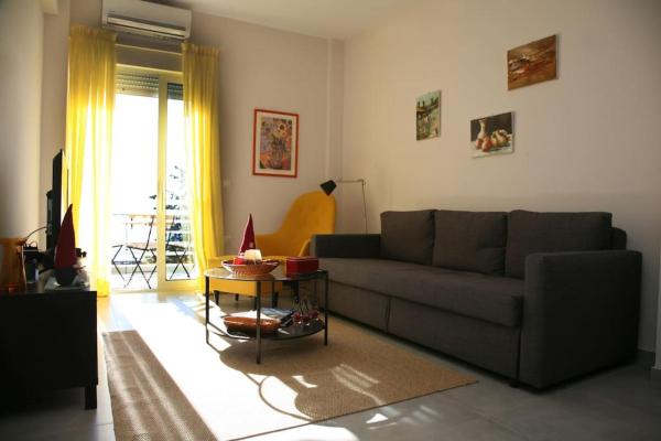 Na fotografii je vidět objekt Lovely sea front apartment nacházející se ve městě Itea.