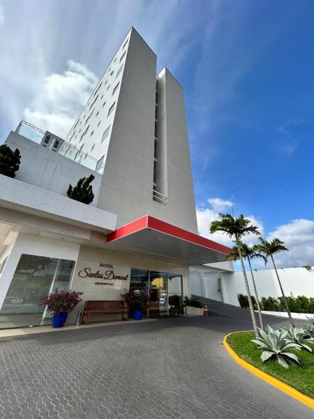 Na fotografii je vidět objekt Hotel Santos Dumont Aeroporto SLZ nacházející se ve městě São Luís.