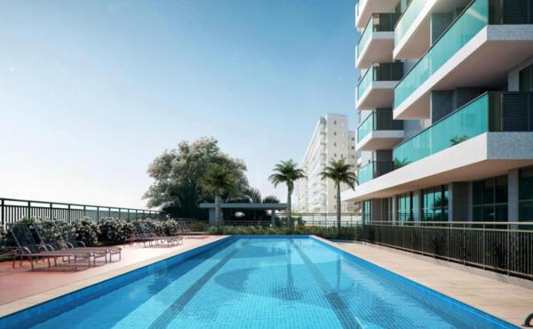 På billedet ses objektet Apartamento Vista para Mar beliggende i byen Bertioga.
