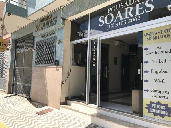 A la foto es mostra l'objecte Pousada Soares situat a la ciutat de Aparecida.