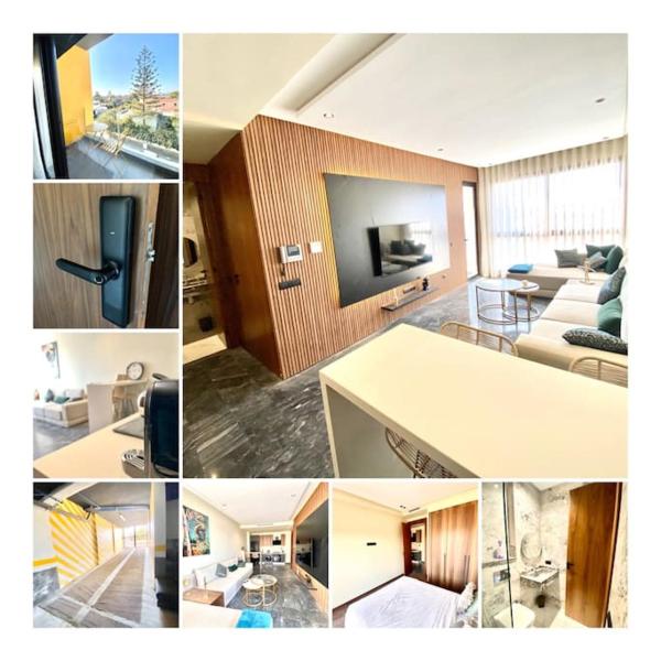 NEW modern 1 BR, 1min fr tramway, Casablanca