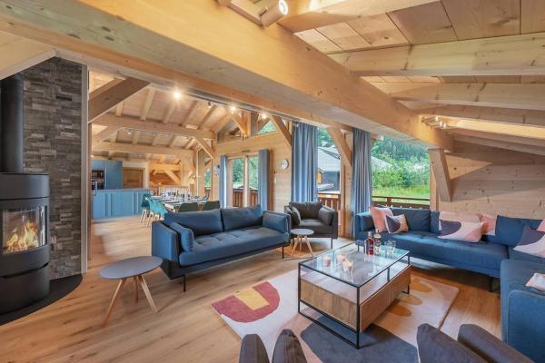 A la foto es mostra l'objecte Chalet de Vonnes - Apt 10 - BO Immobilier- Châtel - Reduced prices on ski passes Châtel & Portes du Soleil situat a la ciutat de Châtel.