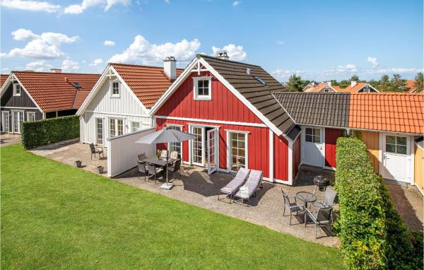 Na zdjęciu widoczny jest obiekt Holiday Home Strandgårdsvej Brenderup Fyn Denm położony w mieście Åbjerg.