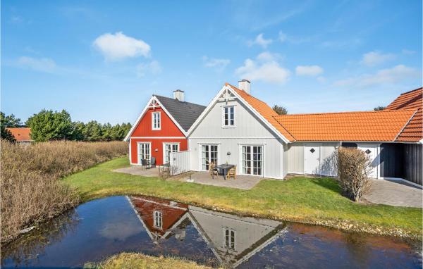 A la foto es mostra l'objecte Blåvandslyst situat a la ciutat de Blåvand.