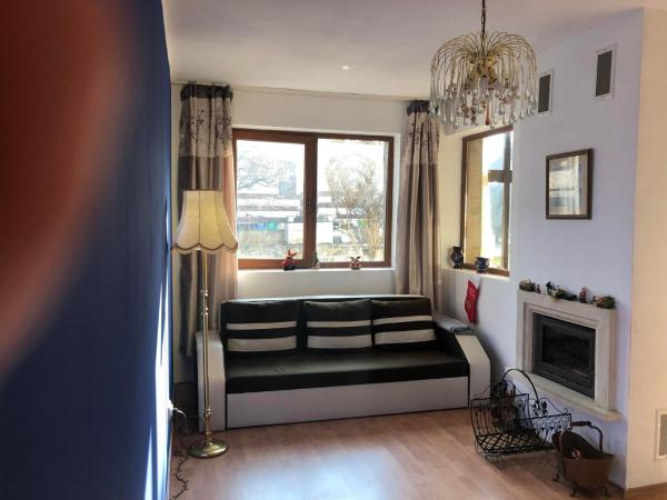 A la foto es mostra l'objecte One Bedroom Flat With Garden and Barbeque situat a la ciutat de Bansko.