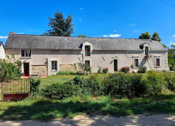 På bildet vises objektet gîte en bord de Loire som ligger i byen Brain-sur-lʼAuthion.