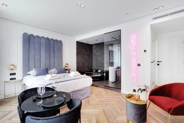 På bildet vises objektet Charming private room - 2P - Les halles som ligger i byen Paris.
