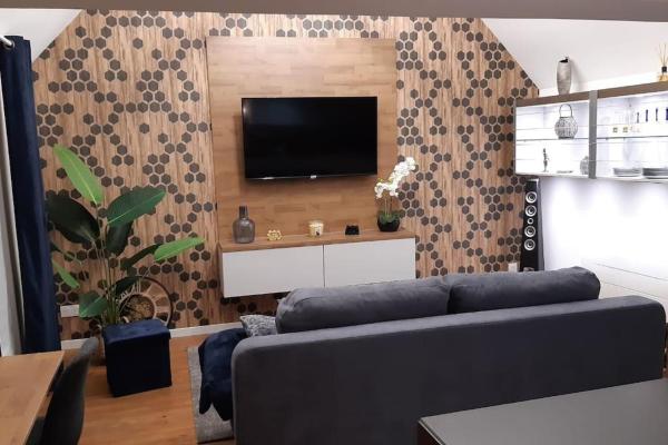 Nella foto è visibile l'oggetto Loft in Yvetot situato nella città di Auzebosc.