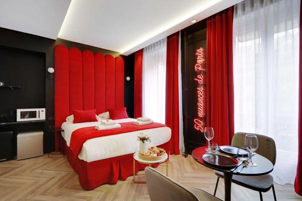 På bildet vises objektet Luxurious private room - 2P - Les Halles som ligger i byen Paris.