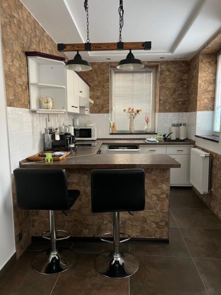 A la foto es mostra l'objecte Ferienwohnung Kormoran situat a la ciutat de Frellstedt.