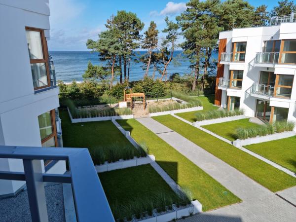 Kuvassa näkyy kohde Apartament Let's Sea A17 Gąski, joka sijaitsee kaupungissa Gąski.