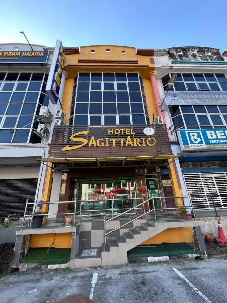 Na fotografii je vidět objekt Hotel Sagittario nacházející se ve městě Ipoh.