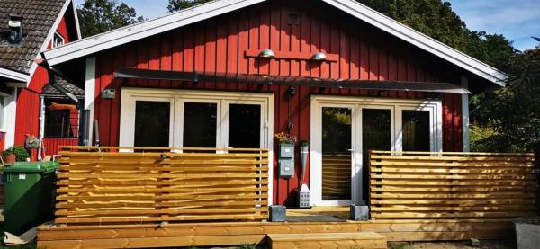 Nella foto è visibile l'oggetto ÖLJERSJÖ COTTAGE situato nella città di Ramdala.