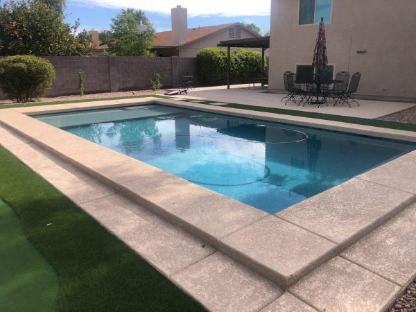 A la foto es mostra l'objecte Cozy Quiet two story home pool outdoor entertaining bbq situat a la ciutat de Chandler.