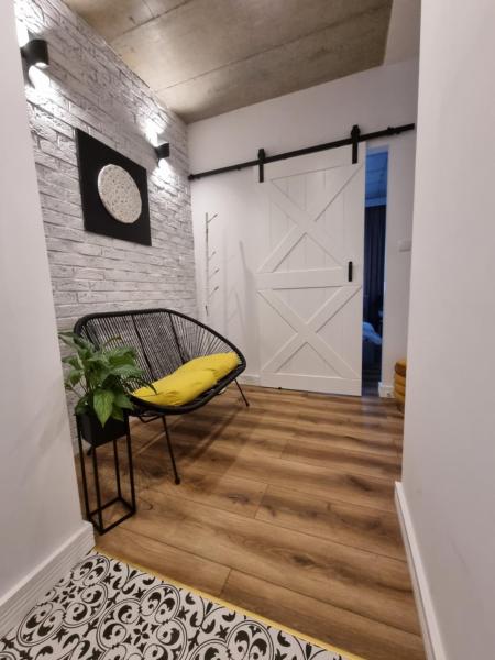 A la foto es mostra l'objecte Apartament Wyspiański situat a la ciutat de Sanok.