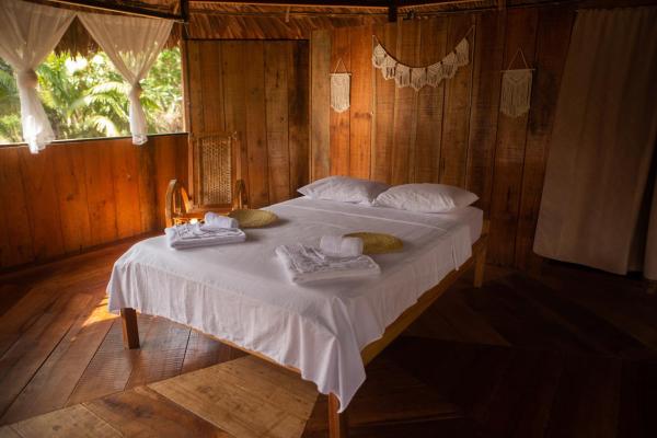 Na zdjęciu widoczny jest obiekt Eywa Lodge Amazonas - All inclusive położony w mieście Puerto Franco.