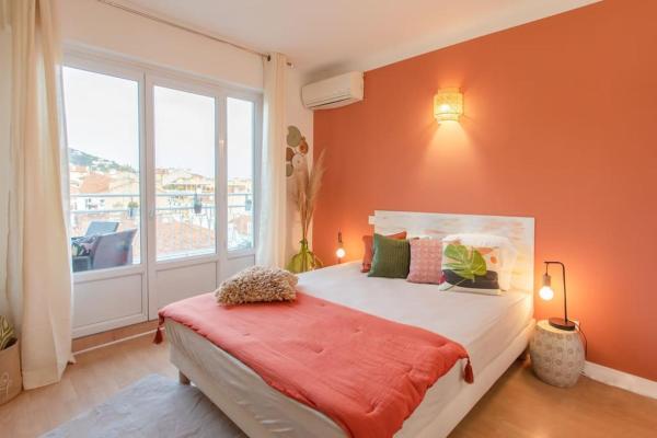Fotografie 3: C5 - 2 BDR Blvd Carnot - 10 min Palais - AC & Terrace Sea View