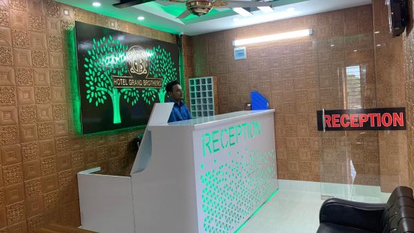 The photo shows the Hotel Grand Brothers located in the city of Sylhet.