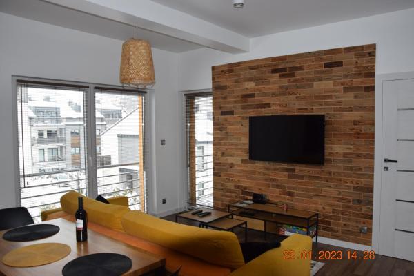 Na fotografii je vidět objekt Apartament Spokojny nacházející se ve městě Visla.