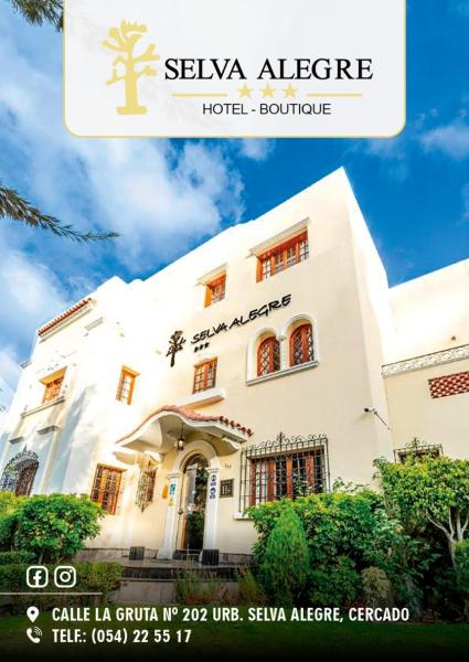 A la foto es mostra l'objecte Hotel Boutique Selva Alegre situat a la ciutat de Arequipa.