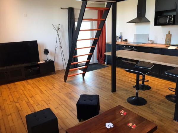 Bild 4: Studio - Mezzanine - Style loft industriel
