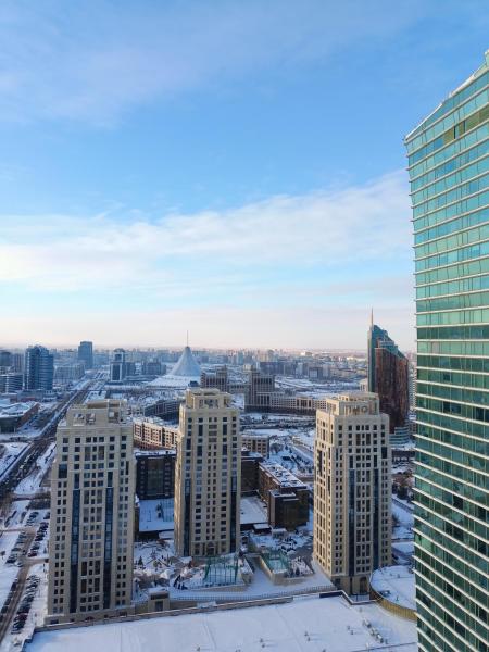 Φωτογραφία 4: Studio on Dostyq Street 5 floor 25 - центр Астаны