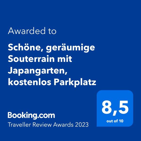 Zdjęcie 2: Schöne, geräumige Souterrain mit Japangarten, kostenlos Parkplatz