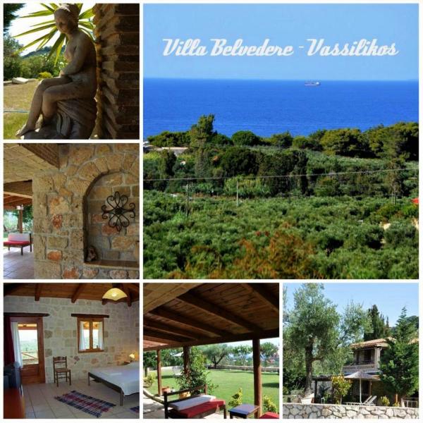 A la foto es mostra l'objecte Villa Belvedere - Best Panoramic Sea View apts situat a la ciutat de Vasilikos.