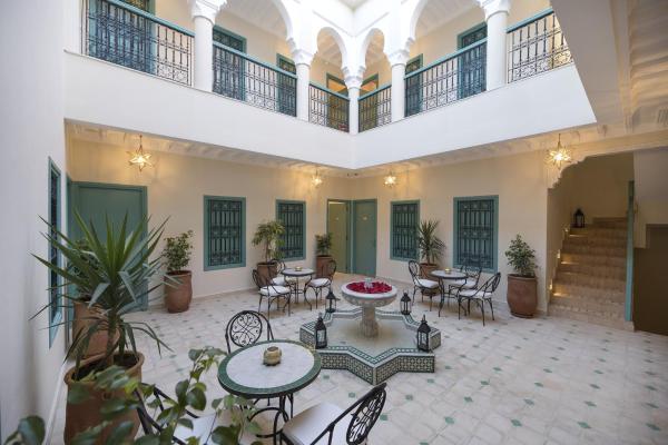 En la foto se muestra el objeto Riad l'Esprit des Patios & Spa ubicado en la ciudad de Marrakech.