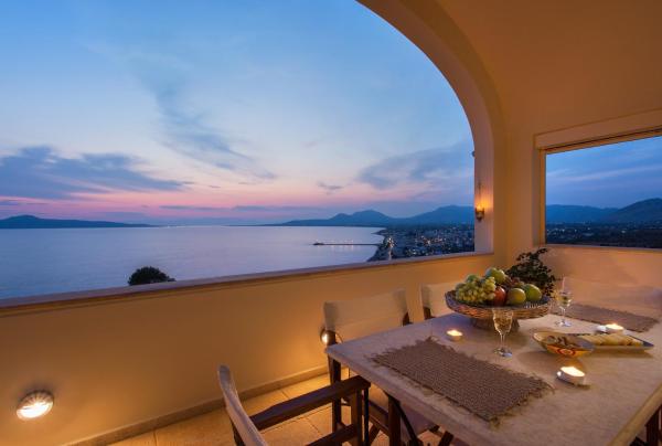 A la foto es mostra l'objecte Villa Itis Superb Residence with Balcony & Panoramic View situat a la ciutat de Neapolis.