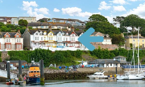 På billedet ses objektet Stepaside Apartments - Poppin beliggende i byen Brixham.