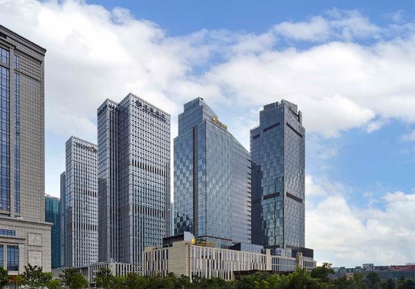 A la foto es mostra l'objecte Sanding New Century Grand Hotel Yiwu situat a la ciutat de Xialuozhai.