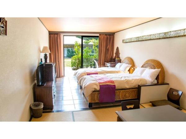 Op de foto is het object Hachijojima Hotel Resort Sea Pillows - Vacation STAY 53193v te zien, gelegen in de stad Mitsune.