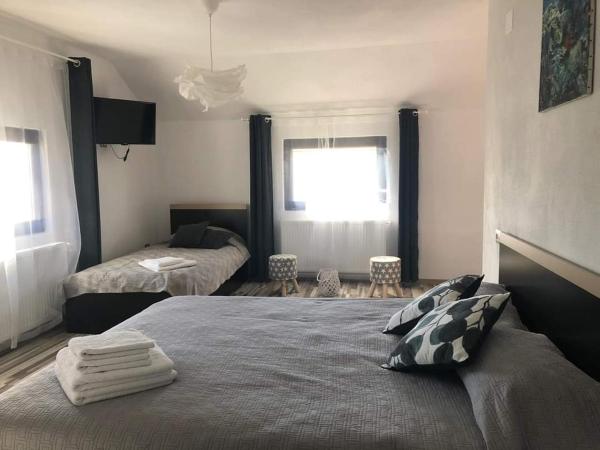 På billedet ses objektet camere de închiriat livada cu meri beliggende i byen Căpăţîneni-Ungureni.