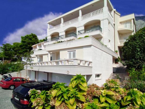 Foto 4: Studio apartment in Brela with a sea view, terrace, air conditioning, WiFi 201-9