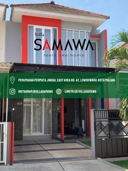 Na zdjęciu widoczny jest obiekt Villa Samawa położony w mieście Malang.