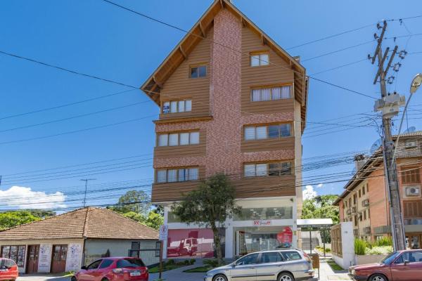 A la foto es mostra l'objecte Rosa Edifício Solar da Encosta situat a la ciutat de Gramado.