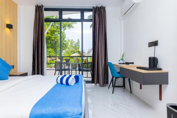 På billedet ses objektet Atoll Residence Dhangethi beliggende i byen Dhangethi.