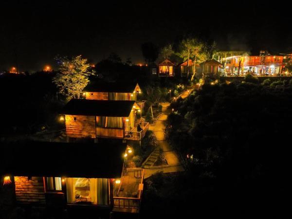 На фото показан объект Na Thẩm Eco Hill Homestay - Trạm Tấu, расположенный в городе Lao Phou Van.