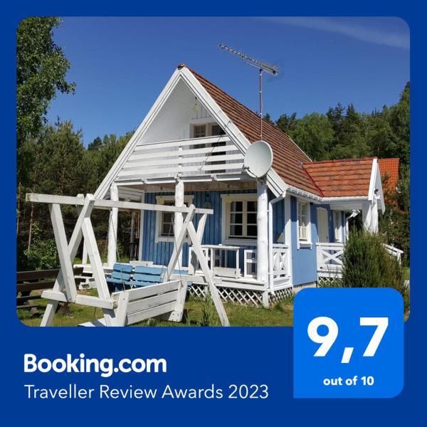 A la foto es mostra l'objecte Błękitny Domek - Tleń - Bory Tucholskie situat a la ciutat de Tleń.