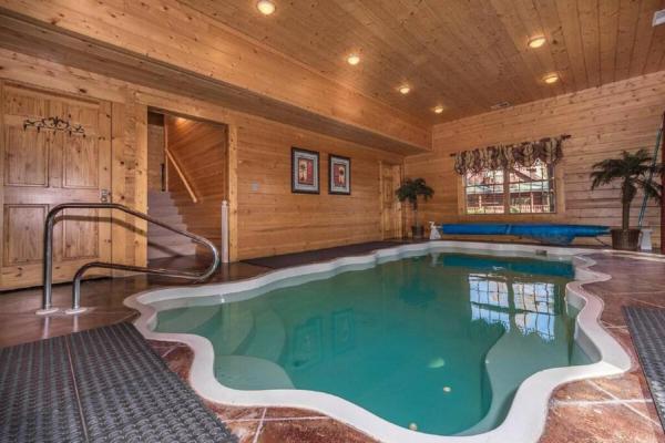 A la foto es mostra l'objecte Grace Manor, Private Pool, FREE Attraction tickets for each paid day, Hot Tub, Wifi, Pool Table!!! situat a la ciutat de Sevierville.