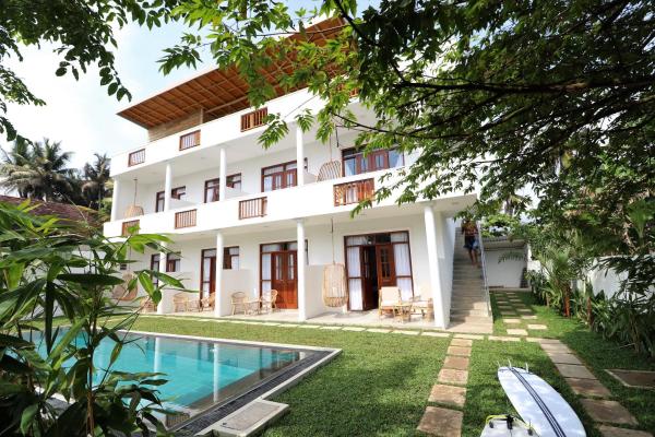 A la foto es mostra l'objecte Ohana Surf Guest House situat a la ciutat de Ahangama Central.